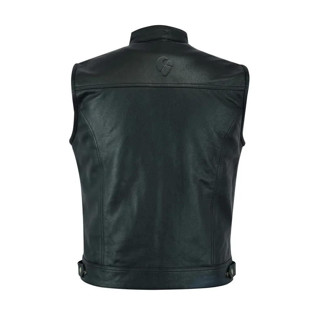 CI-708 - Leather Vest – Classic Edge & Rider Spirit | San Diego